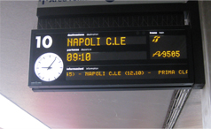 TRENITALIA(トレニタリア)の高速鉄道 1等と2等の違い写真